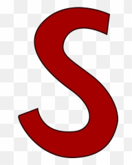 Red Letter S Clip Art - Image Clipart png