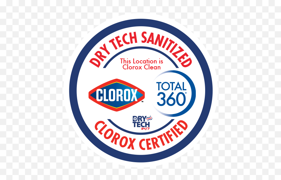 Certified Clorox Total 360 Sanitization - Dry Tech 247 Pioneer Auto Museum Png,Clorox Png