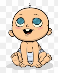 Cartoon Drawing Clip Art Cute Transprent Png - Look Up Eyes Baby