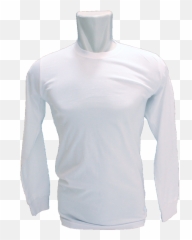 Download Shoulder Long - Sleeved Shirt Mark Tshirt Active Kaos Raglan Lengan Panjang Putih Png,Long Sleeve Shirt Png