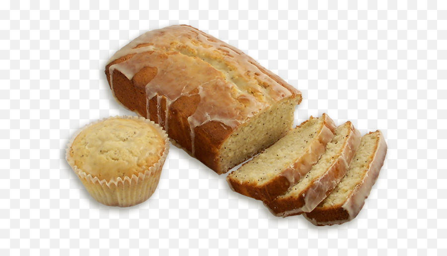 Almond Poppy Seed Dessert Bread Kosher Breadsmith - Potato Bread Png,Loaf Of Bread Png