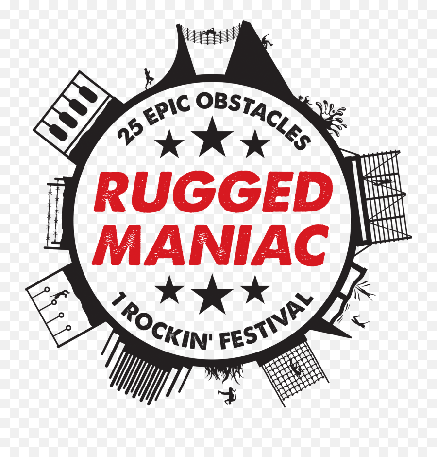 Rugged Maniac Mud Run Ocr Obstacle Course Race U0026 Ninja - Rugged Maniac 2019 Logo Png,Ultimate Warrior Logos
