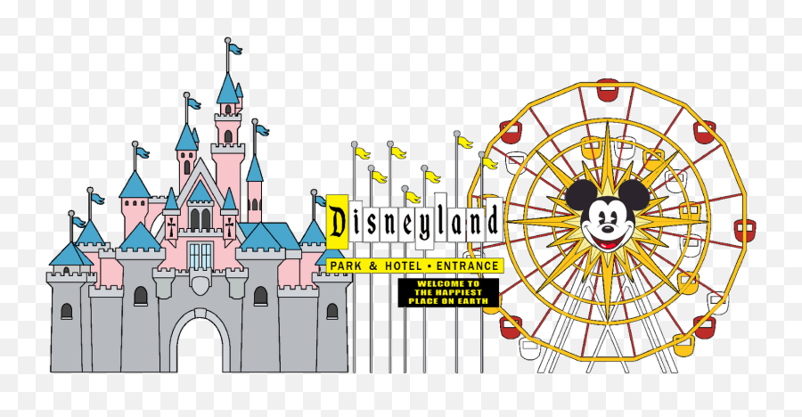 Disneyland California Report The - Clipart Disney Land Png,California Png