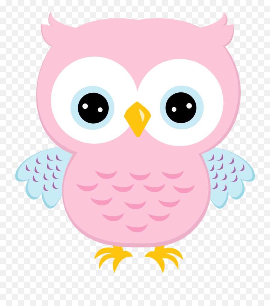 Pink Owl Png - Cherry Owls Pinterest And Album Buhos Niña Cute Yellow Owl Clipart,Ovo Owl Png
