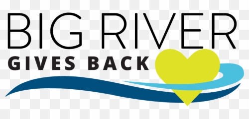 Brrc Gives Back Logo Blk Colored Big River Running - Vertical png