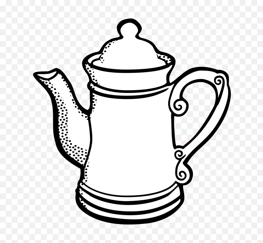 Coffee Pot Tea - Clipart Teko Png,Coffee Pot Png