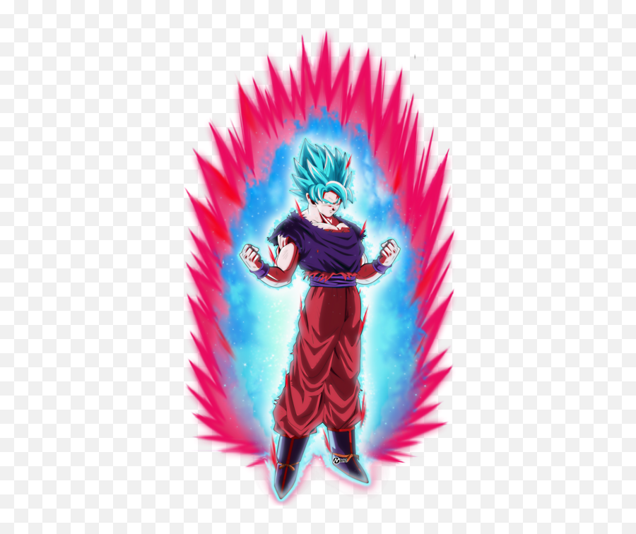 Goku Ssj Blue Kaioken By Naironkr - Dc2wntc2 Goku Super Goku Ssj Blue Kaioken Png,Super Saiyan Aura Transparent