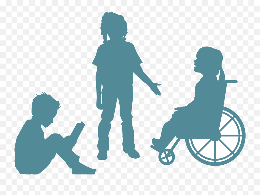 Children U2013 Congenital Or Inherited Conditions - Iqoro Playing With Kids Png,Wheelchair Silhouette Png