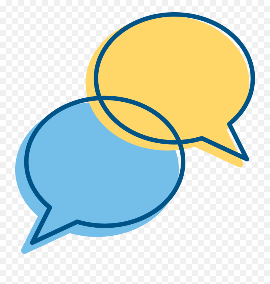 Conversation Icon Transparent Png Image - Conversation Clip Art Png,Conversation Icon Png