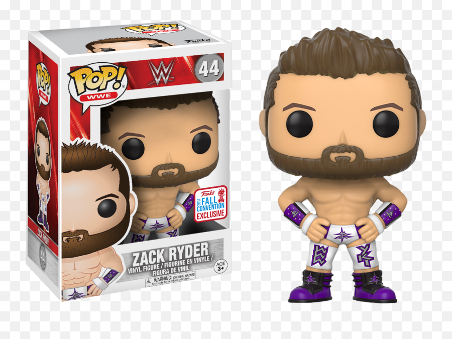 Wwe - Zack Ryder Nycc17 Pop Vinyl Figure Zack Ryder Funko Pop Png,Trish Stratus Png