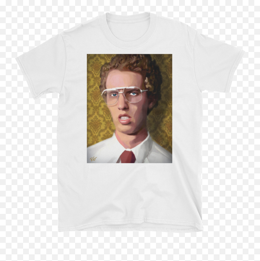 Napoleon Dynamite Jon Heder Portrait - Short Sleeve Png,Napoleon Dynamite Png