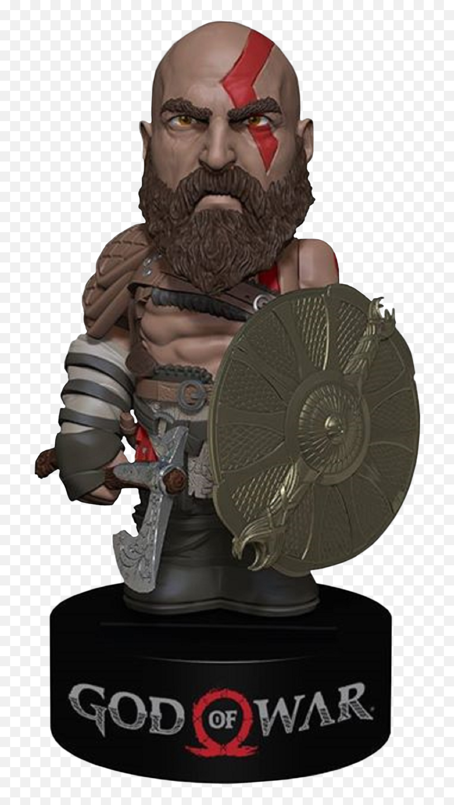 God Of War 2018 - Kratos 65u201d Solar Powered Body Knocker Kratos Png,Kratos Transparent