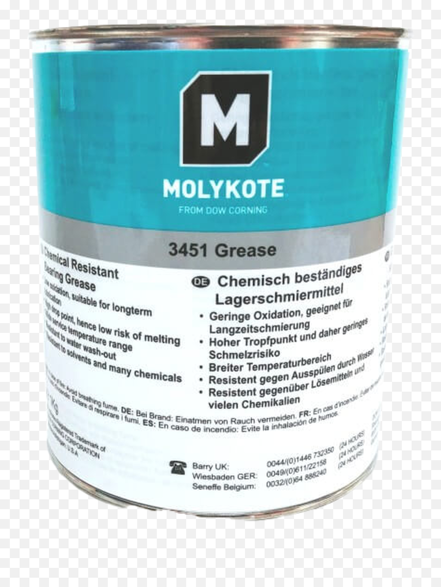 Molykote 3451 - 1kg Fluoro Silicone Grease Png,Icon Performant Lube