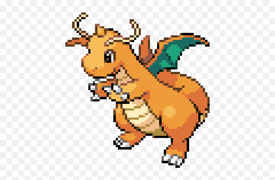 Dragonite Wiki Pokémon Amino - Dragonite 8 Bit Png,Pokemon Folder Icon