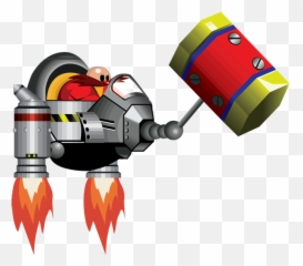 Enlarge Posted Image - Eggman Mobile Sonic 2 Clipart Full Hd Bosses png