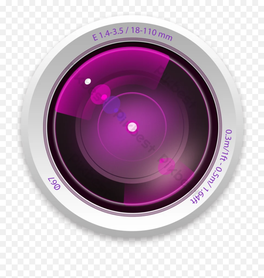 Lens Icon Vector - Circle Png,Pink Icon Contact Lens Location