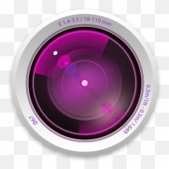 Lens Icon Vector - Circle png