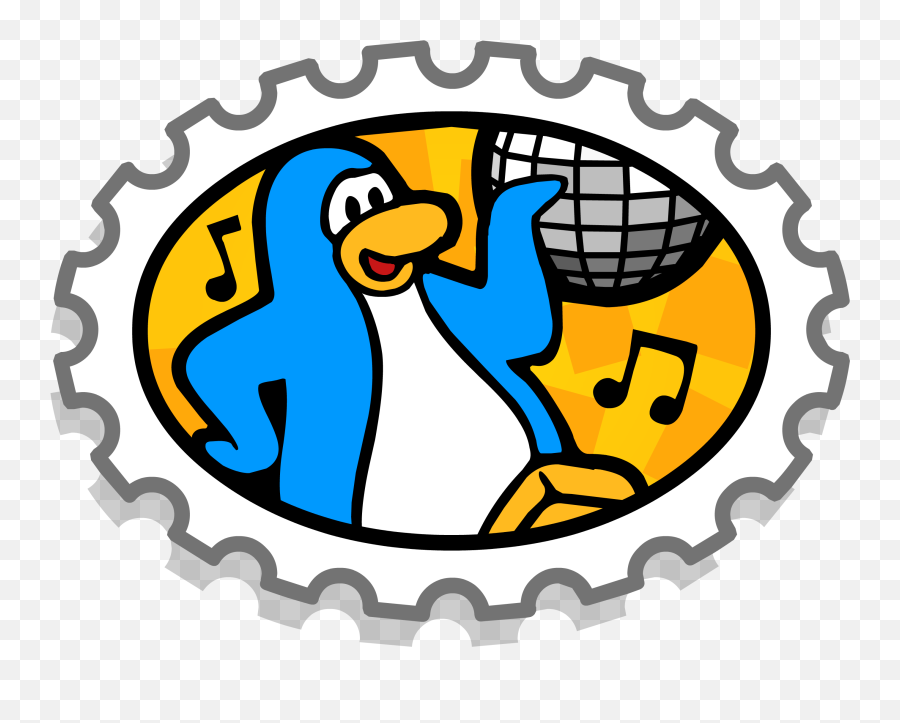 Dance Party Stamp Icon 16 - Club Penguin Stamp Puffles Png,Treasure Chest Icon Png