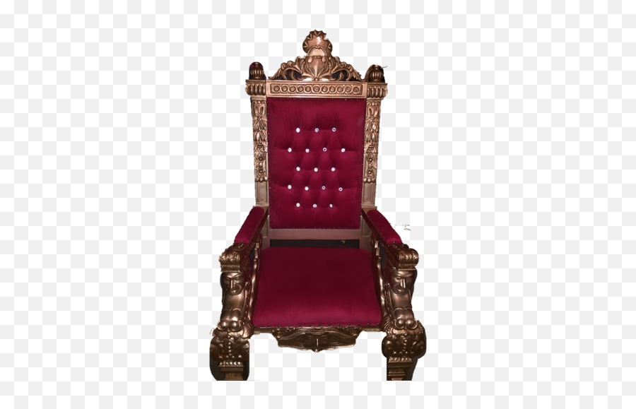 Download Royal Red Velvet Throne Chair - Throne Png,Throne Png