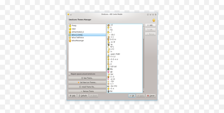 Yahoo11 Smileys Pack For Kde - Kde Store Vertical Png,Yahoo Instant Messenger Icon