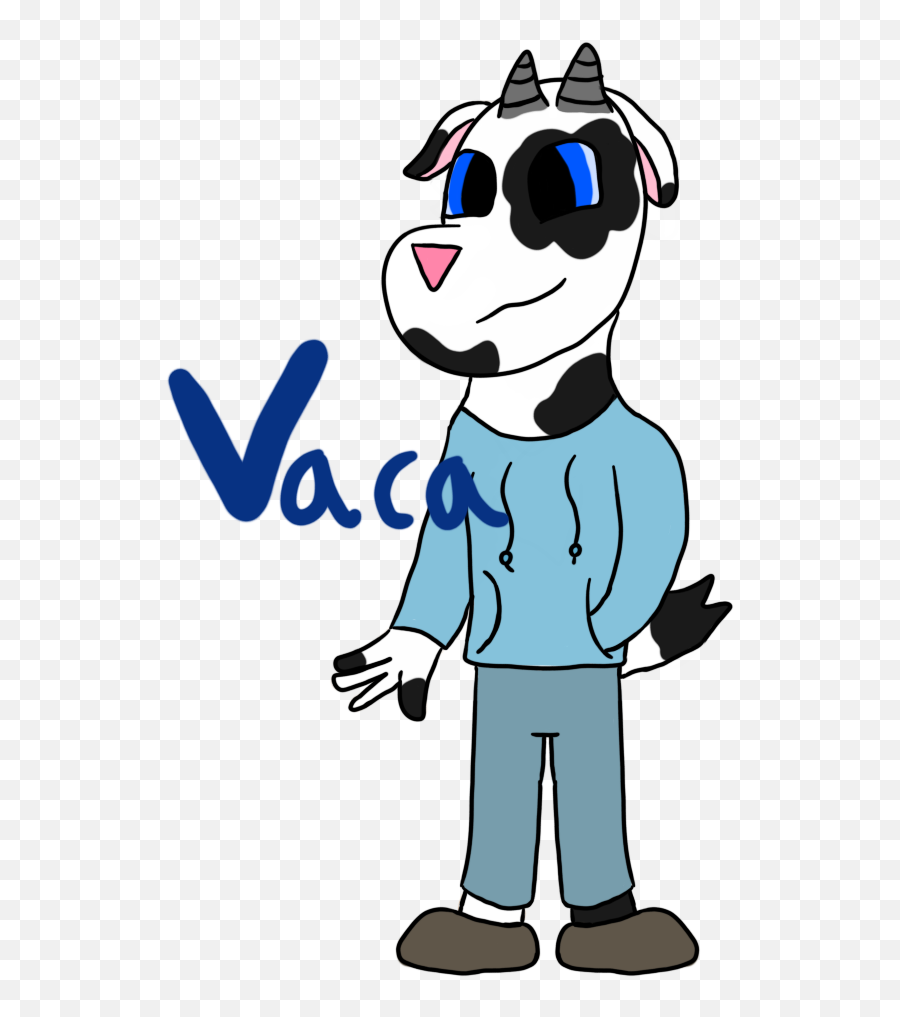 Download Vaca - Cartoon Full Size Png Image Pngkit Clip Art,Vaca Png