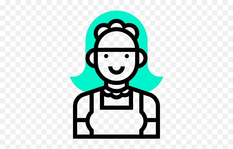 Avatar Human Maid Occupation Icon Png Free Vector Profession - 