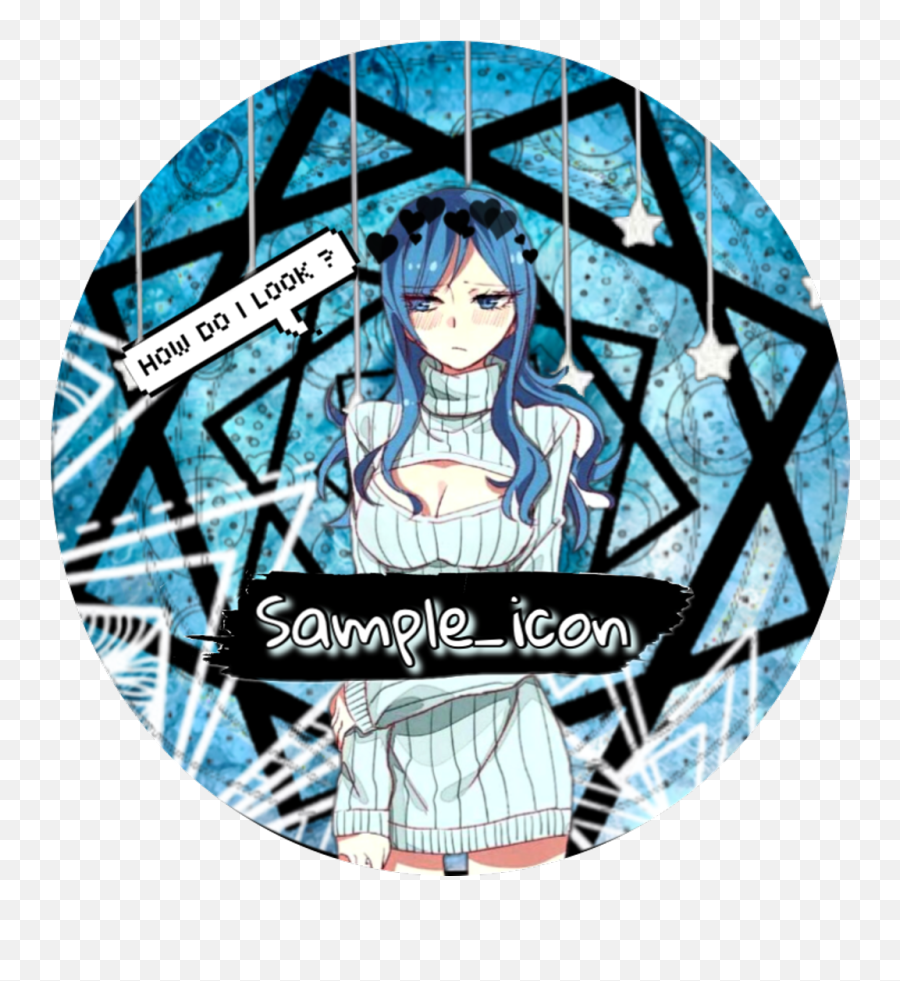 Download Juvia Icon Blue Dripdripdrop Drunkicon Freetoedit - Portable Network Graphics Png,Drip Icon