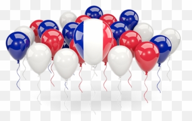 Balloons With Colors Of Flag Illustration France - Animated Trinidad And Tobago Flag png