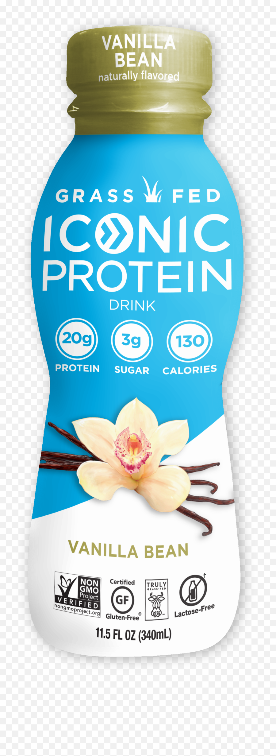 Icon Meals Peanut Butter Vanilla Protein Popcorn 10g - Sweetened Beverage Png,Vanilla Bean Icon