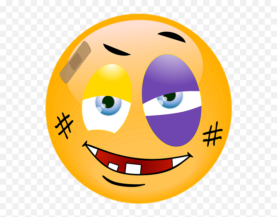 Free Photo Injured Wounded Beaten Up Emoji Pain Black Eye - Black Eye Emoji Png,Bloody Punch Icon