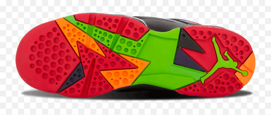 Air Jordan 7 Retro Marvin The Martian Blackunivesity Red - Green Plscl Grey 304774029 Air Jordan Png,Marvin The Martian Png