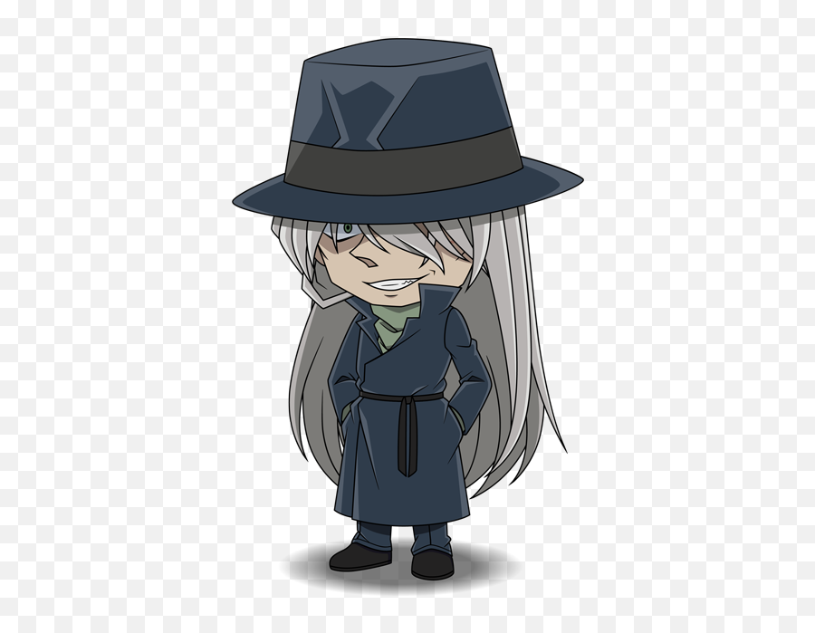 Mda 32 By Adrián - Detective Conan Gin Chibi Png,Icon Detective Conan