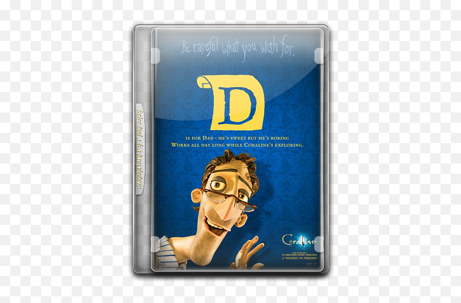 Coraline V12 Icon English Movies 3 Iconset Danzakuduro - Coraline Dad Png,Dad Icon