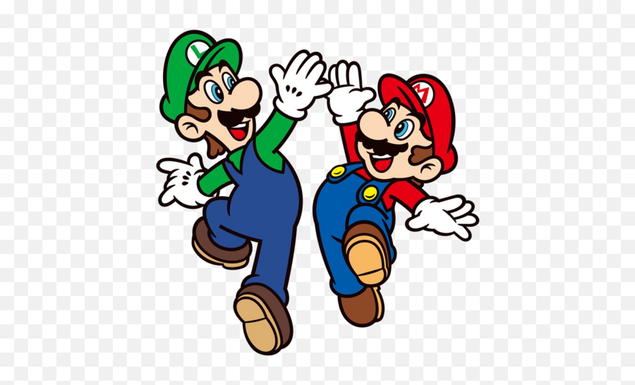High Five Png 9 Image - Mario And Luigi 2d,High Five Png