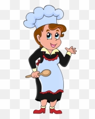 Cozinheirosa Cooking Clipart 73246 - Png Images Caricatura Oficios Y Profesiones,Baking Clipart Png