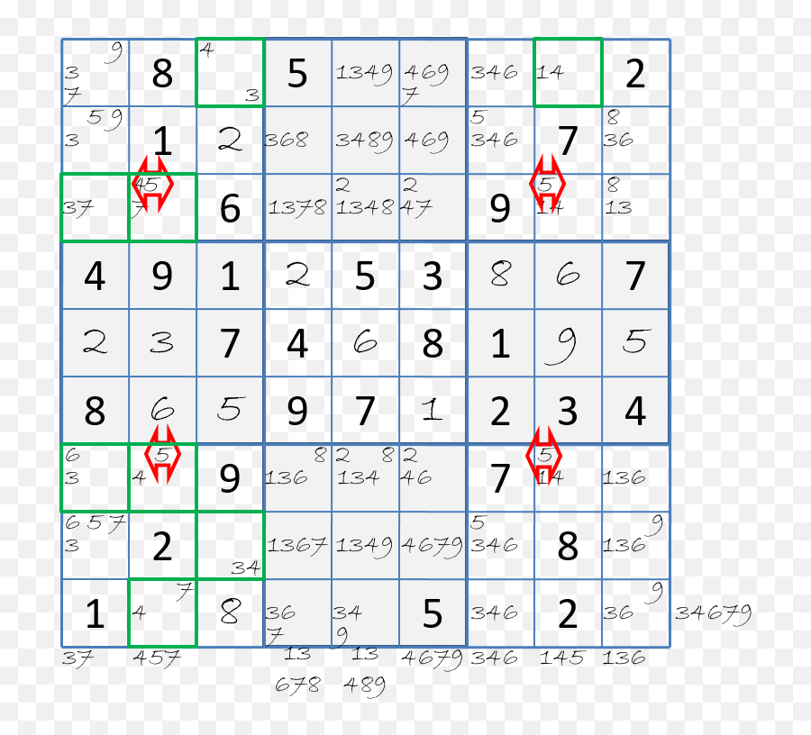 Systematic Sudoku Human Engineered Solving Page 24 - Wykrelanka Rewalidacja Klasa 7 Png,Sudoku Icon