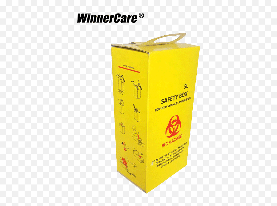 Safety Boxes For Syringes Archives - Winnercare Vertical Png,Biohazard Desktop Icon