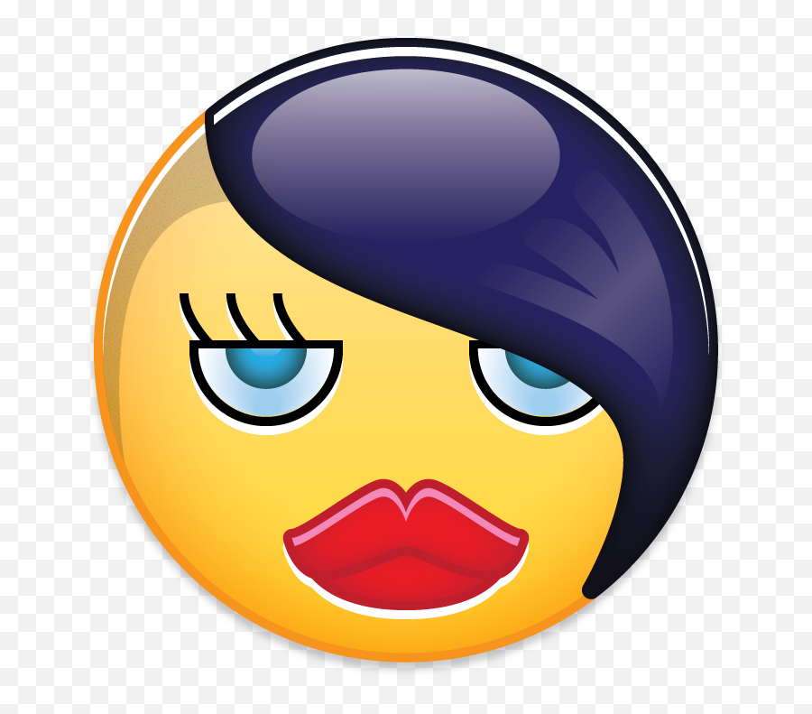 Emoji U2014 Jason Morgado Art - Smiley Emoji With Hair Png,Cool Emoji Transparent