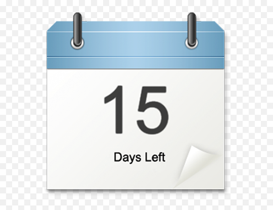 Countdown Widget - Countdown Calendar 15 Days Png,Widget Icon