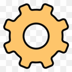 Setting Icon Svg Free Download From Pixlokcom - Line Art Png