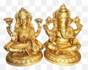 The Most Edited Puja Picsart - Pital Laxmi Ganesh Murti png
