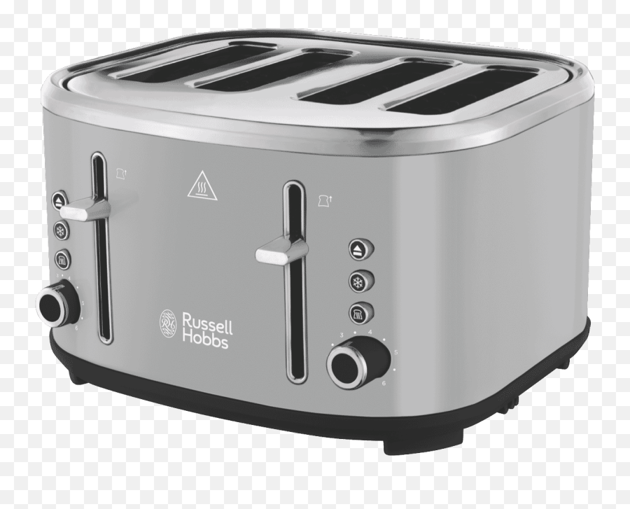 Details About New Russell Hobbs Rht445gry Legacy 4 Slice Toaster - Grey Russell Hobbs Bubble Toaster Png,Toaster Transparent Background