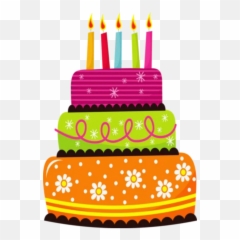 Free Birthday Cake Clipart Transparent - png