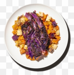 Charred Red Cabbage Quinoa Salad Grain - Red Onion Png,Cabbage Png