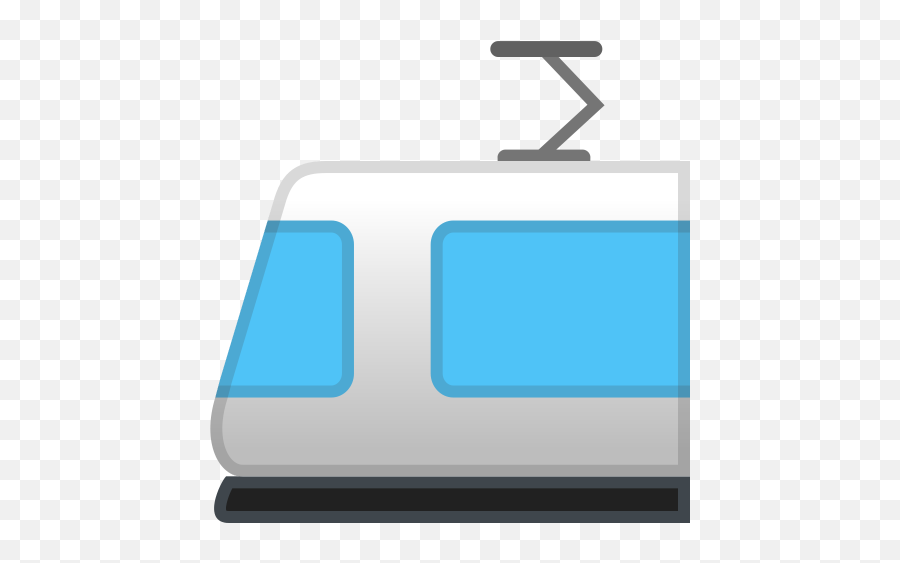 Light Rail Icon Noto Emoji Travel U0026 Places Iconset Google - Emoji Png,Rail Png