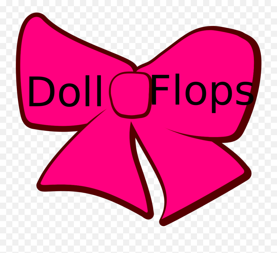 Hot Pink Bow Png Svg Clip Art For Web - Pink Bow Clipart,Pink Bow Png