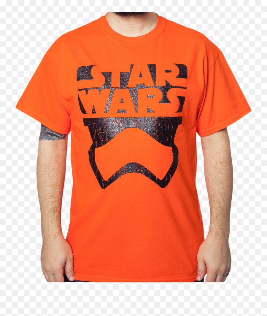 Heren Kleding Star Wars Logo Outline Mens Tshirt - Active Shirt Png,Star Wars Logo Images