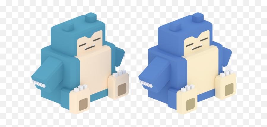 Mobile - Pokémon Quest 143 Snorlax The Models Resource Lego Png,Snorlax Png