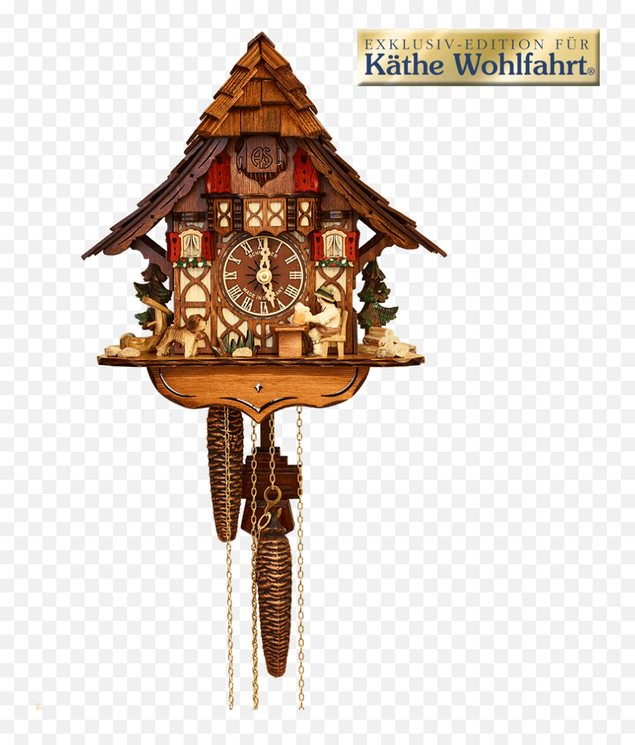 Käthe Wohlfahrt - Online Shop Black Forest Beer Time Cuckoo Clock Christmas Decorations And More Kathe Wohlfahrt Cuckoo Clocks Png,Clock Transparent