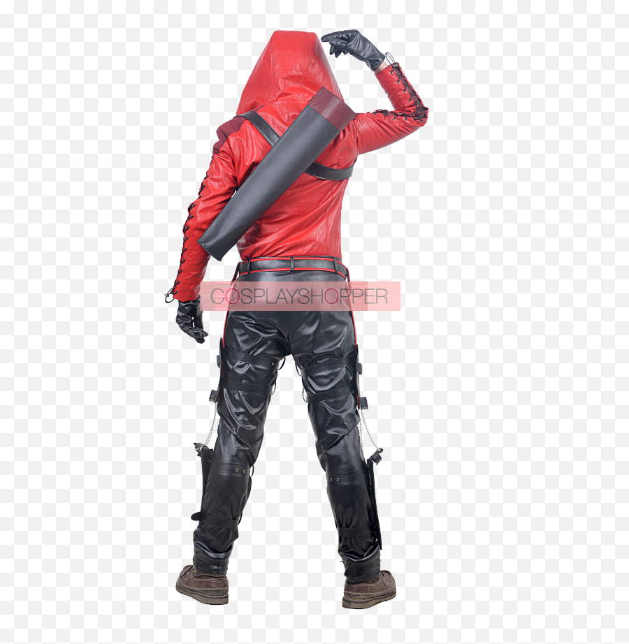 Arrow 3 Red Roy Harper Arsenal Cosplay Costume - Arrow Rojo Cosplsy Png,Big Red Arrow Png